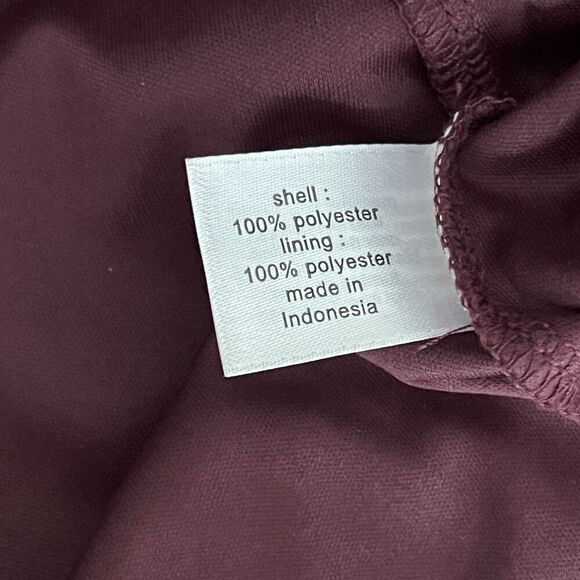 Lane Bryant Top Womens 22/24‎ Flutter Sleeves Purple Flowy Soft Romantic overlay - Picture 6 of 8